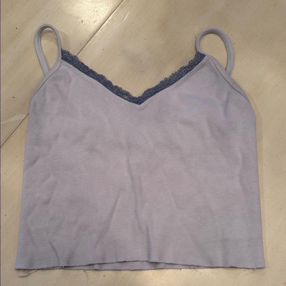 Brandy Melville Lavender Cami with Lace